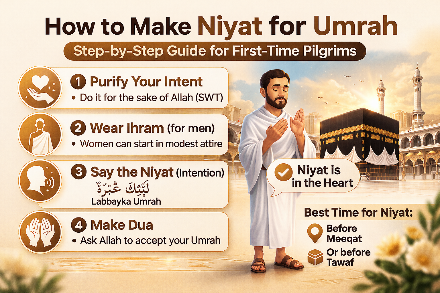 Niyat for Umrah: Step-by-Step Guide 1 niyat for umrah